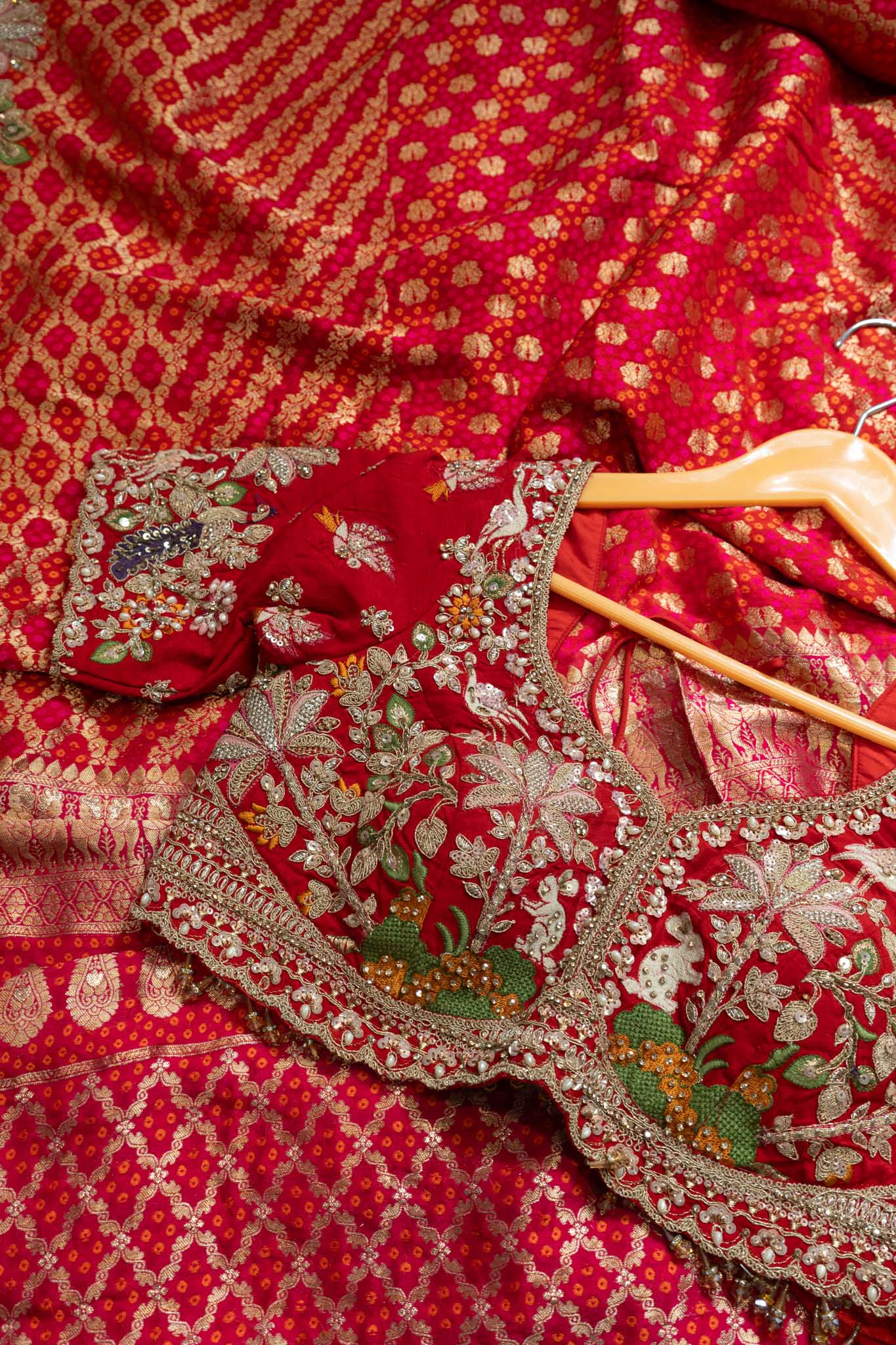Khaddi Georgette Floral & Figurine Saree